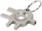 Zayin 3-in-1 Zinc Alloy Dispenser Key Replacement Compatible with Cintas and Sanis Paper