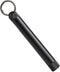 Airtight Metal Storage Bottle Tube Container, Waterproof Holder Case, Keychain Storage Tube for Outdoor Camping Travel