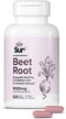 Sur Organic Beet Root Capsules 1000mg - Nitric Oxide Superfood for Healthy Circulation & Increased Energy, 120 Capsules