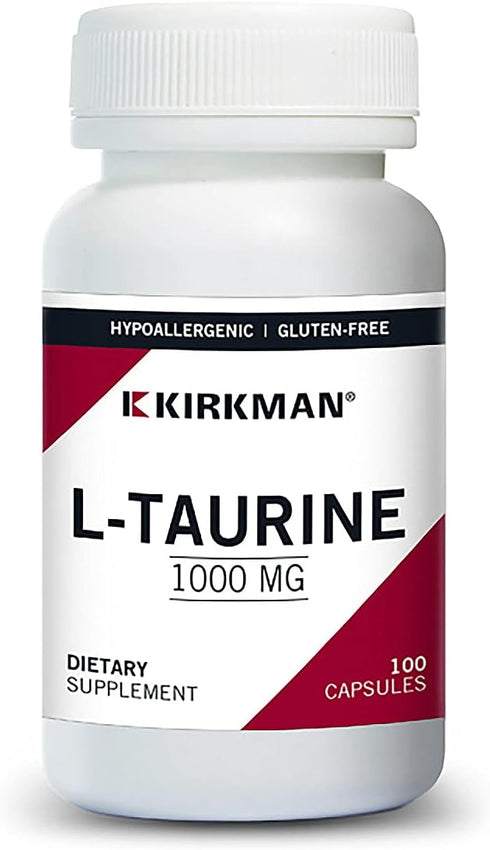 Kirkman L-Taurine, 1000 mg, Hypoallergenic