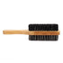 ZJchao Double Sided Beard Brush, Men's Mustache Brush with Wooden Handle, Bristle Nylon Mustache Comb for Beard Care