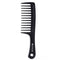 HYOUJIN Black Large Wide Tooth Detangler Paddle Brush, Best Styling Comb for Curly, Wet, Long Hair