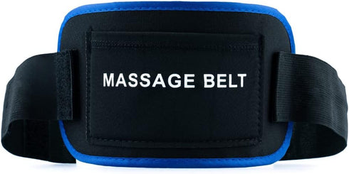 TechCare Massager Snap-On Adjustable Massage Belt for Lower Back Pain Relief Reusable Silicone Electrode TENS/EMS