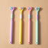 1pcs Random Color Three-Sided Soft Hair Toothbrush, Effective Design for Adults and Children