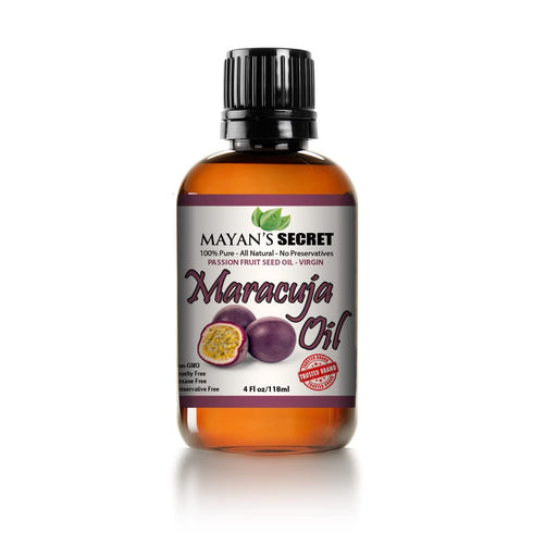 Mayan's Secret Passion Fruit Seed Oil, 100% Pure/Natural/Cold Pressed/Undiluted Maracuja Oil