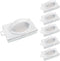 Lola Products All Purpose Scrubber Bath and Tile Scrubber, Light Duty Non-Scratch Handle, 6 Pack