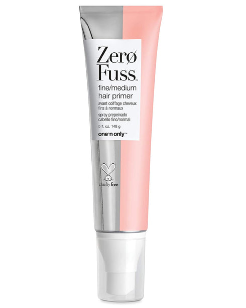 Zero Fuss Fine to Medium Hair Primer, Leave-in Spray, Detangles and Smooths, Humidity Resistant, 5 Fl. Oz
