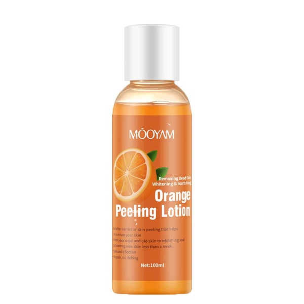 Orange Peeling Lotion, Vitamin C Peel Off Mask for Skin Exfoliation, 100ML/3.4 FLOZ (1PCS)
