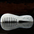 Long Gua Sha Comb, Natural Jade Stone GuaSha Scraping Massage Therapy Tool, Scalp Comb for Head Hair Caring, Meridian