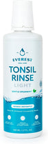 Everest Mouth Wash & Tonsil Stone Remover – Natural Oral Rinse to Soothe Tonsils, Fight Bad Breath, Spearmint