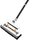 TransonTeda 3 in 1 Floor Scrub Brush with Long Handle 55" Push Broom