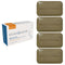 Kenkoderm Psoriasis Dead Sea Mud Soap with Argan Oil & Shea Butter, Natural Exfoliating Cleanser, 4 Bars