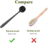 Long Handle Silicone Body Scrubber, Shower Exfoliator Back Scrubber