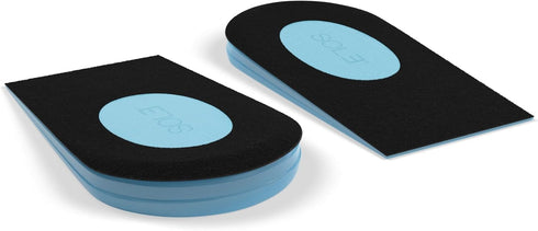 SOL3 Quick Lifts - Adjustable Orthopedic Heel Lift Insert for Leg Length Discrepancy, Foot Pain Relief & Achilles