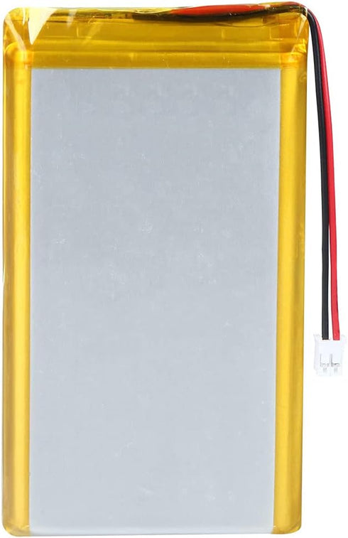 3.7V 5000mAh 905090 Lithium Polymer Ion Rechargeable Battery with 2P PH 2.0mm Pitch Connector