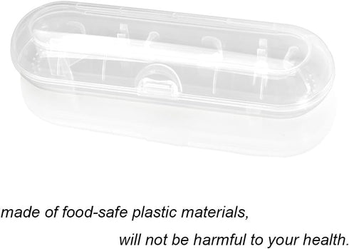 Nincha Portable Replacement Plastic Travel Case for Oral-B Pro Series Electric Toothbrush (Transparent)