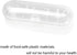 Nincha Portable Replacement Plastic Travel Case for Oral-B Pro Series Electric Toothbrush (Transparent)