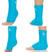 Pack 360 FOMI Hot Cold Ankle Foot Gel Ice Wrap | Premium Comfort Degree Solid Gel Cooling Compression for Plantar