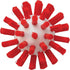 Vikan 5380-50-4 Stiff Tube Brush, Polyester, 2" x 5-3/4" OAL, Red for Effective Cleaning
