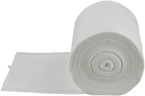 18 Gallon Large Trash Bags | White Kitchen Garbage Bags | 80 Counts | Lawn and Leaf Bags