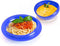 Spill Proof Scoop Bowl and Plate - Non-Skid Suction Base, Adaptive Self-Feeding Dinnerware for Elderly/Disabled