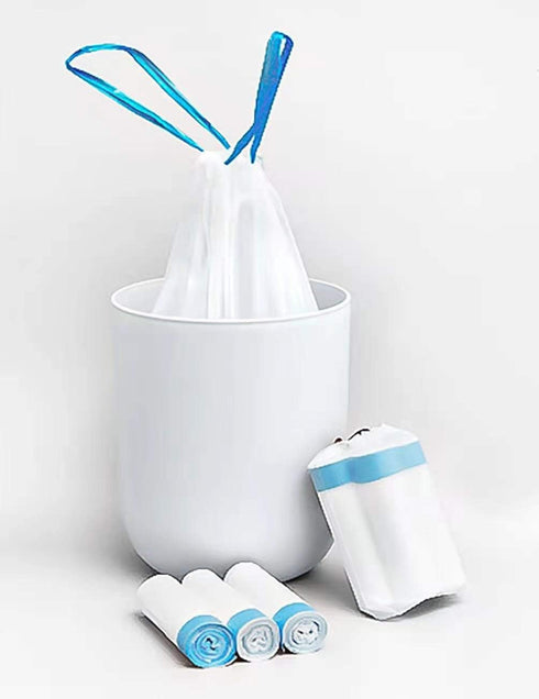 T-H-See Small Trash Bag, 1.2 Gallon Garbage Bags Bathroom Trash can Liners for