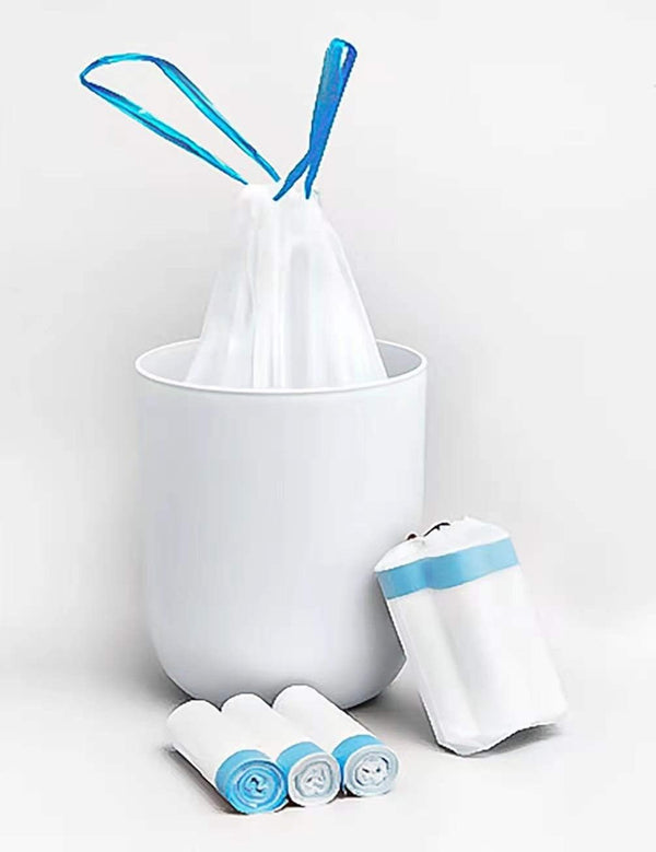 T-H-See Small Trash Bag, 1.2 Gallon Garbage Bags Bathroom Trash can Liners for