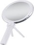 Zadro Acrylic Hand Mirror with 1X - 5X Magnification, Acrylic Finish, 7 Inch by Zadro