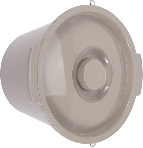 Lightweight Portable Potty for Adults Bedridden Urinal Covered Plastic Chamber Pot