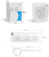 50 Count, Individually Wrapped Micro Dental Floss (50 Pcs)