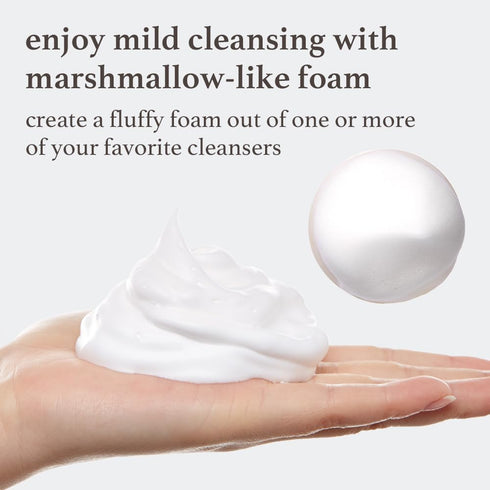 NOONI 2-in-2 Much Needed Facial Cleansing Single - Marshmallow Whip Maker, Gentle Deep Cleanser for All Skin Types