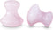 MIMOSA Handmade Natural Rose Quartz Gua Sha Scraping Massage Tool Mushroom Shaped