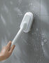 Long Handle Sponge Brush, Scouring Pads for Dishwashing & Bathroom Cleaning Tool (Long-Handled Brush)