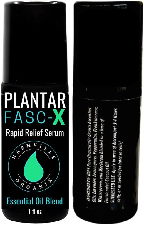 Dr. A's Plantar Fasc-X Essential Oil Blend, Natural Support for Foot, Fasciitis, Arch & Heel Spur Cream