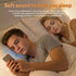 RAINPOT (1PC) Bone Conduction Pillow Speaker - Ultrathin Sleep Sound Machine with Soft Fabric Cover, Portable White