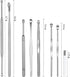 Ear Pick Earwax Removal Kit - 8 Pcs Ear Cleaning Tool Set with Storage Box & Cleaning Brush