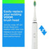 Voom Sonic Pro 7 Series Replacement Brush Heads, Soft Dupont Nylon Bristles, Advanced Bristle Technology, White, Pack