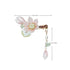 SHIYANG 1 Pair (2 pcs) Pink Handmade Lotus Hair Clips: Cute Floral Decorative Hair Accessories for Hanfu and Korean