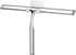 Shower Squeegee for Glass Doors - 12-Inch Wide Blade with Hook, Stainless Steel for Efficient Cleaning