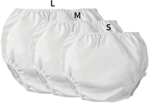 YUSHTPO Adult Leakproof Underpants Soft Washable Incontinent Briefs Reusable Diaper Sleeve for Men and Women Size