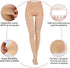 KISSLIFE 2 20-30 mmHg Pairs Compression Pantyhose Women Support Hose Closed Toe Graduated Compression Stockings