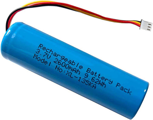 GYMIN 18650 1S1p 2600mAh 3.7v Rechargeable Lithium-ion Battery with XH2.54/3p Connector / 5C