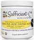 Sufficient-C High Dose Non-GMO Vitamin C Lemon Peach Immune-Ade Drink Mix, 125 Gram Size with L-lysine, Bromelain &