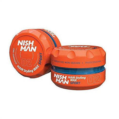 nishman Hair Styling Gel Wax Series, 150ml (Pack of 1, 02 Sport)