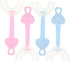 FRCOLOR Kids U-Shaped Toothbrush Set 4pcs Soft Silicone Baby Oral Cleaner Fun