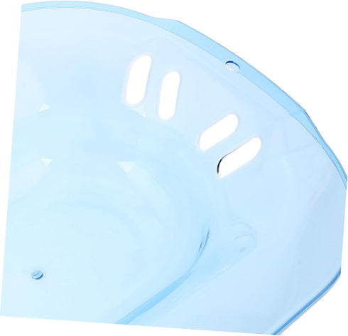 Postpartum Care Sitz Bath Basin for Toilet Seat Comfortable Hip Soak Bowl for Women and Pregnant Blue Use in Home