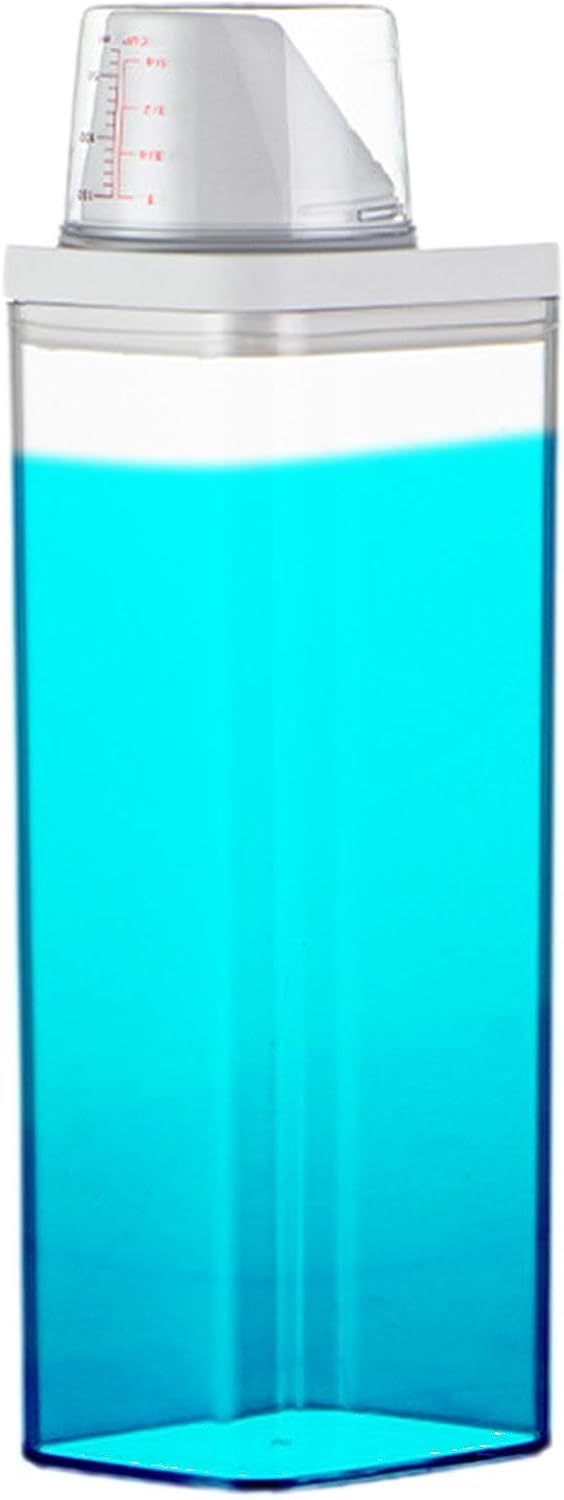 Lamptti 1900ml Laundry Detergent Dispenser, Fabric Softener Dispenser, Laundry Soap Containers, Liquid Detergent