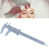 Eyebrow Ruler, Vernier Caliper Tattoo Eyebrow Stencil, Reusable Permanent Positioning Ruler for Makeup