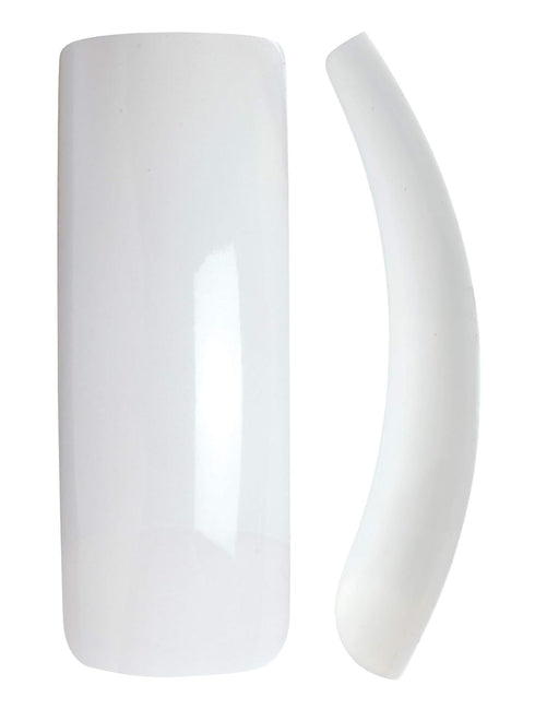 Kiss 100 Acrylic Plain Full-Cover Nails, Active Long Square