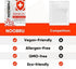 Noobru Shield with Vitamin C Powder and Ginger - Immune System Booster for Perfect Health, Vitamins Blend for Your